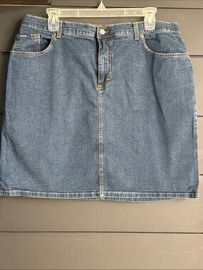 Izod Jeans Skirt